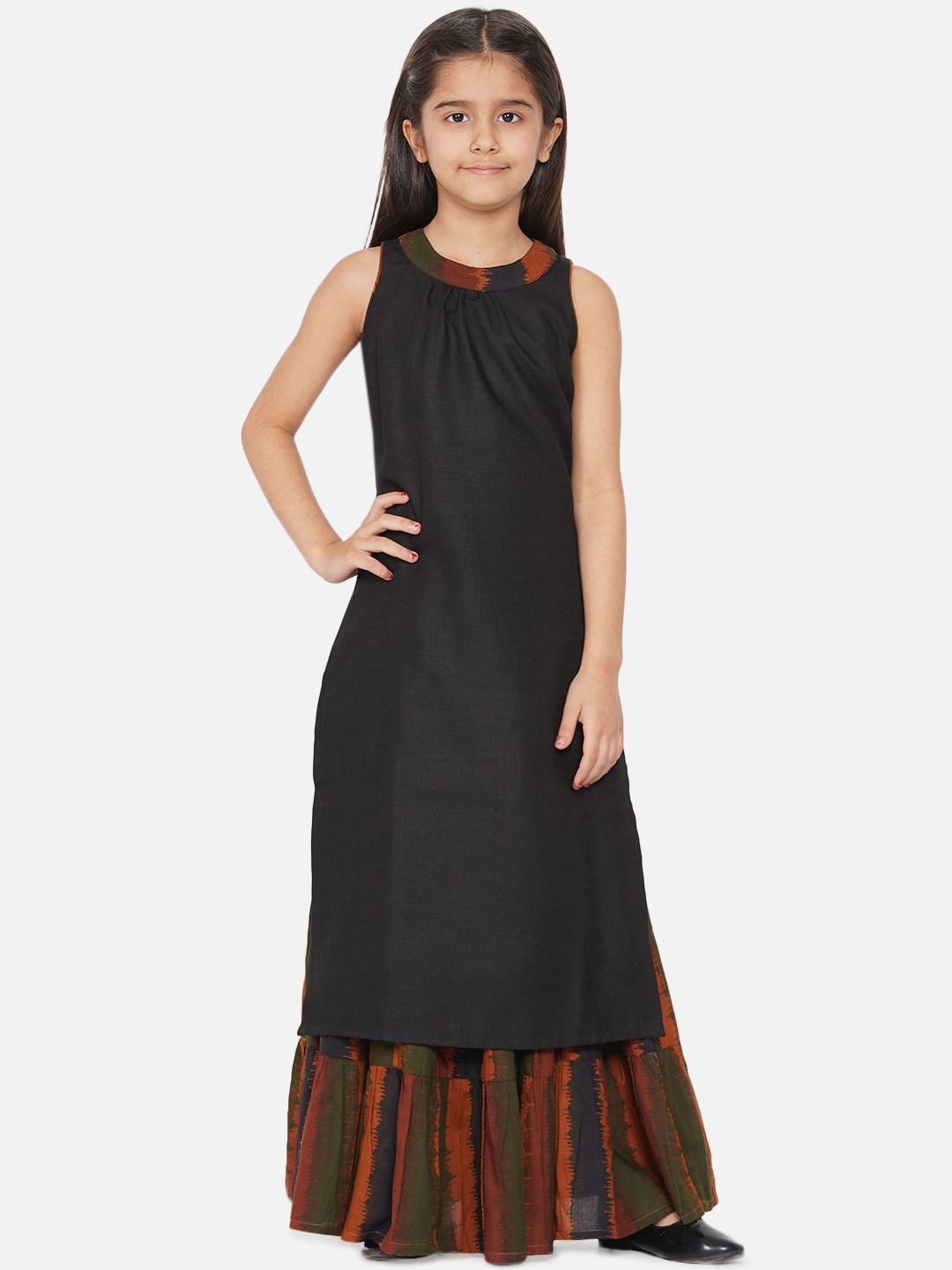 Shop Now Pink & Blue Long Kurtas With Skirts Designer Kurti For Women –  Lady India